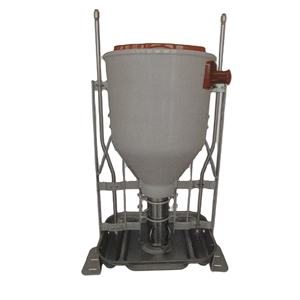 Alimentador Molhado Seco Automático Porco Sistema De Alimentação De Suínos De Aço Inoxidável Porco Plástico Calha Porcino Dual Feed Dispenser Piggery Drinker - Product Image 1