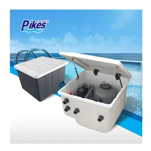 新设计PK8035集成游泳池地下玻璃纤维石英砂过滤器