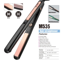 Lisseur de cheveux professionnel intelligent 450F à plaques flottantes à chauffe rapide MCH, en nano-titane