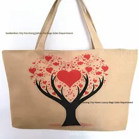 Sac fourre-tout en toile artistique à double poignée pour femmes, imprimé de dessins animés, style coréen, tendance, grand format, sac de shopping pour étudiants