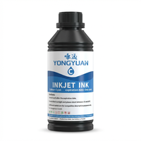 Etiqueta Brillante de Alta Calidad de 250 ml y 500 ml, Etiqueta de Cristal con Tinta UV DTF para Cabezales de Impresión Eps XP600 I3200 I1600 DX5 DX7 TX800 RICOH G5 G6