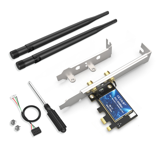 EDUP EP-9632 1200Mbps Wifi Cards Dual Band PCIE Wireless Network Cards for Desktop