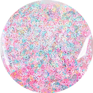 500g/Lotto Paillettes Glitter a Forma di Cuore, Fiocco di Neve e Coniglietto in PVC per Nail Art, Cucito, Accessori per Abbigliamento, Fai da Te, Decorazioni Festive, Coriandoli - Product Image 6