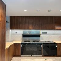 Meuble de cuisine robuste à cadre solide, en bois épaissi, pour cuisine familiale de grande taille, unité de rangement pour ustensiles de cuisson lourds