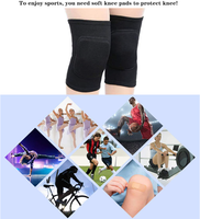 Genouillères de danse, chauffe-jambes d'hiver, protection de genou pour l'entraînement sportif, soutien pour le volleyball, protection souple en néoprène