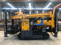Machine de forage de puits d'eau sur chenilles, hydraulique et pneumatique, automatique, pour usage commercial