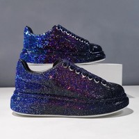 Chaussures de sport tendance pour femme, baskets épaisses, légères, décontractées, pour la marche quotidienne