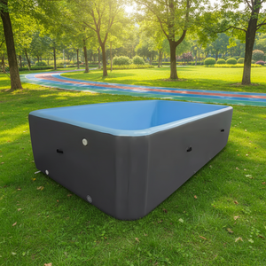 Piscine gonflable familiale extérieure en PVC sur mesure, grande capacité, diverses tailles, avec <span class=keywords><strong>accessoires</strong></span>, couverture, spa et massage, garantie 2 ans - Product Image 1
