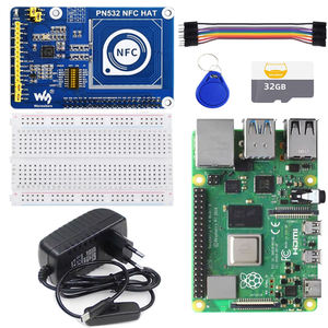 Raspberry Pi 4B Development Editionパッケージは、NFCモジュールSDカードと電源を備えた開発プログラミングに使用されています - Product Image 1