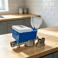 Compteur d'eau prépayé électronique à carte intelligente pour vente directe