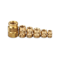 Hot Small MOQ Customized Steel Straight Knurled Threaded Inserts Press Fit Inserts for Soft Metals