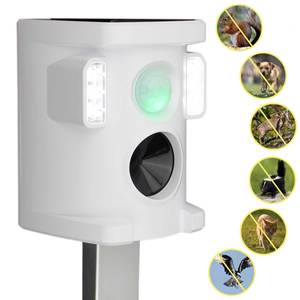 GH-511 Chất Lượng Cao Không Thấm Nước Động Vật Không Thấm Ngoài Trời Năng Lượng Mặt Trời Powered Không Thấm Nước Động Vật <span class=keywords><strong>Repeller</strong></span> Sốc <span class=keywords><strong>Repeller</strong></span> - Product Image 2