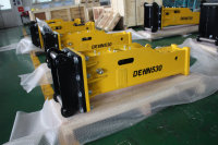 Casse-pierre hydraulique DEHN KD pour excavatrices de 6 à 9 tonnes, moteur de 80 kg, origine Shandong, garantie 1 an, exploitation minière