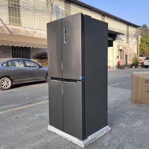 Refrigerador doméstico de 4 puertas con puerta cruzada, gran capacidad de 480L, sin escarcha, precio al por mayor directo de fábrica - Product Image 3