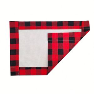 Mantel Individual Navideño Moderno y Duradero de 45x30cm para Sublimación por Transferencia de Calor, Mantel de Lino en Blanco para Impresión a una Cara - Product Image 4