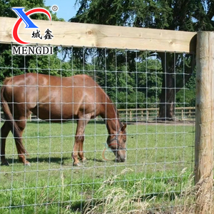 60 "H <span class=keywords><strong>2</strong></span>" x 4 "비 등반 아연 도금 와이어 메쉬 울타리 200 '롤 비 등반 말 울타리 사각 매듭 - Product Image 5