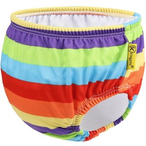 Pañales de Natación para Bebés Swimbobo, Rayas Azules y Blancas, Lavables, para Uso en Piscinas, Talla Infantil K9001 - Product Image 2