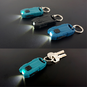 EMC en62471 RoHS BSCI nhựa 80 Lumens IPX4 im chống sốc LED sạc ngoài trời Multitool đèn pin keychain <span class=keywords><strong>Torch</strong></span> - Product Image 4