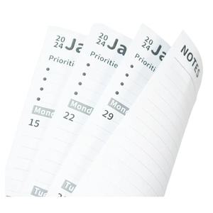 Espiral diario cubierta A5 <span class=keywords><strong>horario</strong></span> escolar personalizado creativo lindo planificador semanal diario libro conjunto - Product Image 2