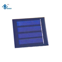 Panneau solaire en résine époxy ZW-5454-2V, résistant aux intempéries, panneau solaire époxy 2V, mini-panneaux solaires personnalisés, chargeur 0,25W