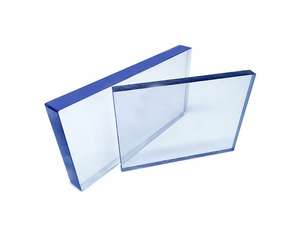 Feuille de Polycarbonate <span class=keywords><strong>Polyrise</strong></span> claire solide Anti UV anti-rayures feuilles de polycarbonate pour la toiture de serre - Product Image 2
