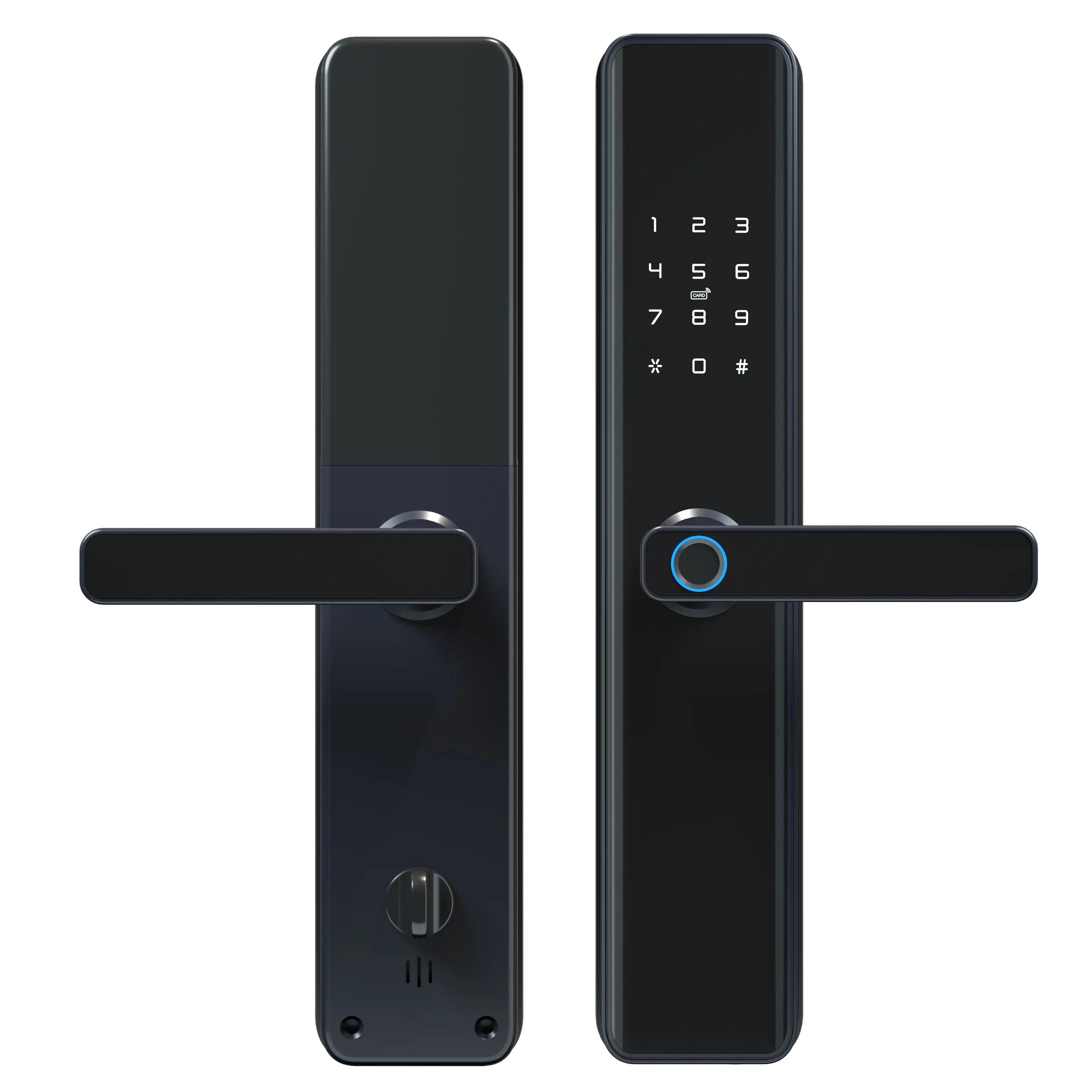 Volibel Security System Smart Home Fingerprint Biometric Door Lock Digital Touch Screen Intelligent Lock For Wood Door