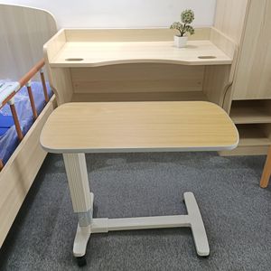 Ke Ming Hospital Bedside <b>Table</b> 800x400x700-1000mm Height Adjustable For Patients Meals Study <b>Work</b> - Product Image 1