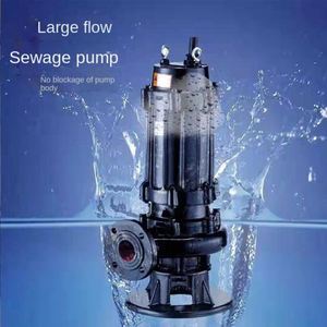 10hp Stainless Steel <b>Submersible</b> Sewage <b>Pump</b> Cost Chemical Dirty Water Sump <b>Pump</b> Ss304 Underground Waste Water Drainage <b>Pump</b> - Product Image 1