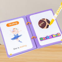 Livres d'eau magiques pour enfants, design personnalisé accepté, livres à dessin réutilisables, livres de coloriage à l'eau magique avec stylo, prix bas