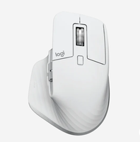 Souris de jeu sans fil Performance MX Master 3S originale avec 8K DPI plus silencieux clics défilement plus rapide réglable Palm Lift