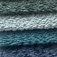 Tissu bouclé anti-griffures pour chats, 500 g/m², tissu en polaire Teddy lourd pour ameublement de canapés et meubles
