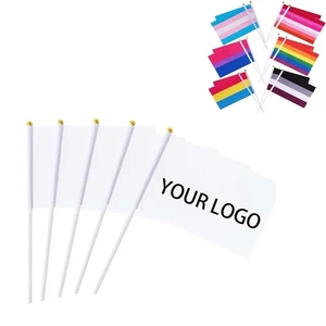 Bandierina Personalizzata per Sublimazione 4x6 5x8 Pollici, Mini Bandiera Portatile per Fan di Gaming - Product Image 1