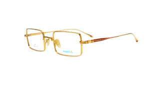 نظارات القراءة Superovo من الذهب الصلب عيار 18 قيراط قابلة للتعديل من التيتانيوم خفيفة الوزن وفاخرة عصرية للارتداء اليومي - Product Image 3