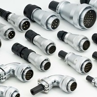 Promotion : Connecteur d'aviation rapide à visser mâle WS28 16/20 broches pour câble d'aviation