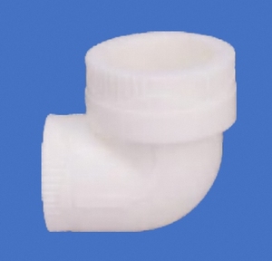 L25x20 90&deg; <strong>Reducing</strong> Elbow Pipe <strong>Fitting</strong> Plastic <strong>Forged</strong> Weld Connection Bushing - Product Image 1