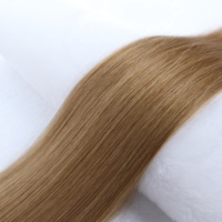Extensions de cheveux humains brésiliens Remy teints, à fusion I-Tip, pré-collés, pointes épaisses, micro-anneaux, toutes couleurs RUISI IT-005 Perm