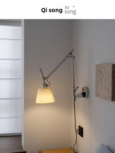 <span class=keywords><strong>Lampada</strong></span> da <span class=keywords><strong>Parete</strong></span> <span class=keywords><strong>Tolomeo</strong></span> Rocker LED 3000K Calda, Design Senza Fili, per Studio, Lettura, Camera da Letto, Stile Creativo Retrò - Product Image 4