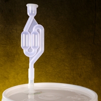 Seau de Fermentation de vin 10l PP, tonneau en plastique de Fermentation de bière épaissie, jus de fruits fermentés