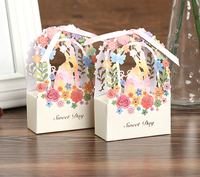 Party Favor Box Candy Box Gift Box Flower Party Décoration de mariage