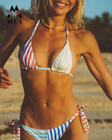 Triangle Bikini String Halter Bikinis Maillots De Bain Maillot De Bain Bikini Ensemble Maillots De Bain