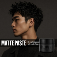 Pasta Penata Rambut Matte Grosir 100ml Kontrol Kuat Tahan Lama Tekstur Kelapa Cendana Perlengkapan Barber