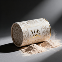 Boîtes de thé cylindriques en carton de qualité alimentaire personnalisées de luxe, tubes en papier ronds pour l'emballage alimentaire