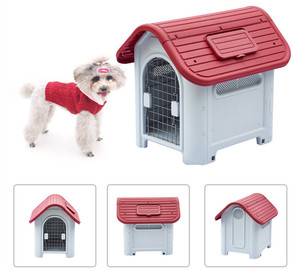 Kingtale Outdoor Rainproof Shade Breathable Amovible Small Dog Winter Warm Dog House Pet Four Seasons Cage - Product Image 4