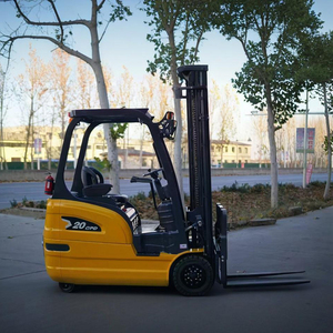 1 टन 2 टन सुपरमार्केट और रेस्तरां और मशीनरी की मरम्मत की दुकानों के लिए 3-पहिया मिनी इलेक्ट्रिक फोर्कलिफ्ट - Product Image 3