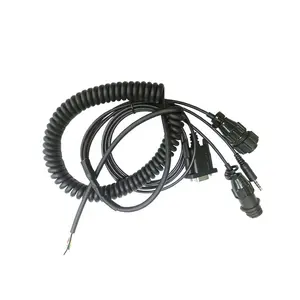 Customized Cable One Drag Four Multi-core 9 Pin Audio and Video Communication Terminal Cord