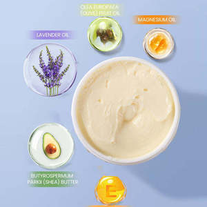 Crema Orgánica para Dormir Bien con Magnesio Puro Zechstein, Favorece el Sueño, la Salud del Corazón, Huesos y Músculos, con Aceite de Lavanda para el Cuerpo - Product Image 4