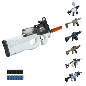 MSD0117A P90 DreamjoX Pistolet à gel électrique automatique avec des balles de gel pour les <span class=keywords><strong>jeux</strong></span> de tir <span class=keywords><strong>en</strong></span> équipe pour adultes <span class=keywords><strong>en</strong></span> <span class=keywords><strong>plein</strong></span> <span class=keywords><strong>air</strong></span> - Product Image 6