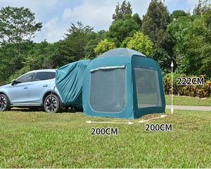 <span class=keywords><strong>Prix</strong></span> d'usine tente de toit de <span class=keywords><strong>voiture</strong></span> poteau en aluminium extérieur Portable Camping <span class=keywords><strong>voiture</strong></span> abri solaire arrière avec moustiquaire auvent de <span class=keywords><strong>voiture</strong></span> - Product Image 5