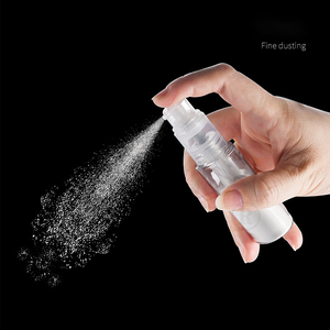 Vaporisateur de poudre sèche PET 30ML 40ml Vaporisateur à pompe ovale avec logo sérigraphié pour masques faciaux pour cheveux Bouteille de poudre libre en <span class=keywords><strong>plastique</strong></span> - Product Image 4