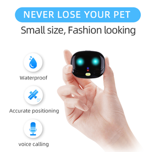 Collar para perros y gatos antipérdida con Monitor de actividad en tiempo Real, llamada de voz inteligente 4G GPS, Mini localizador de rastreador de mascotas de animales - Product Image 2